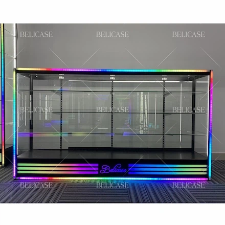 70 -calowe zamknięte najnowsze szklane szafki